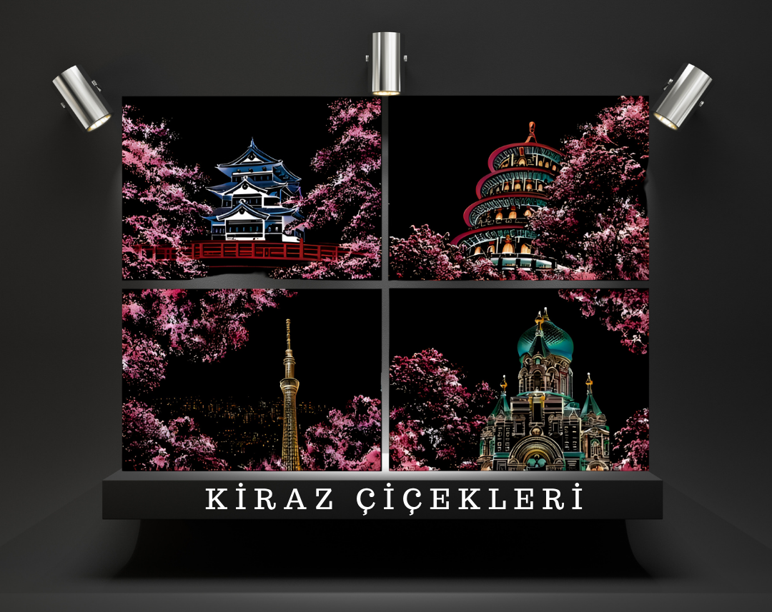 Çocuk ve Yetişkinler İçin Kazımalı Renkli Sanat Kartları