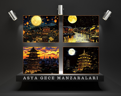 Çocuk ve Yetişkinler İçin Kazımalı Renkli Sanat Kartları